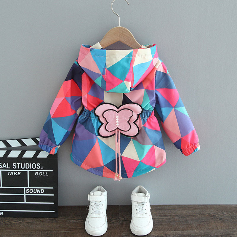 Spring Jackets Middle And Small Children's Baby Windbreaker